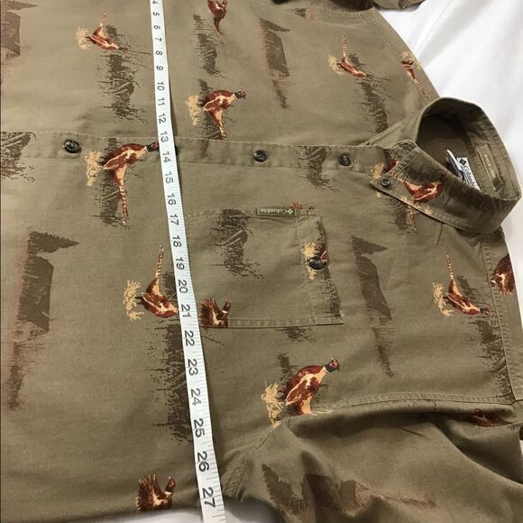 Columbia Lodge Button Down Long Sleeve Shirt Good PreOwned Condition Sz XL - Picture 4 of 9